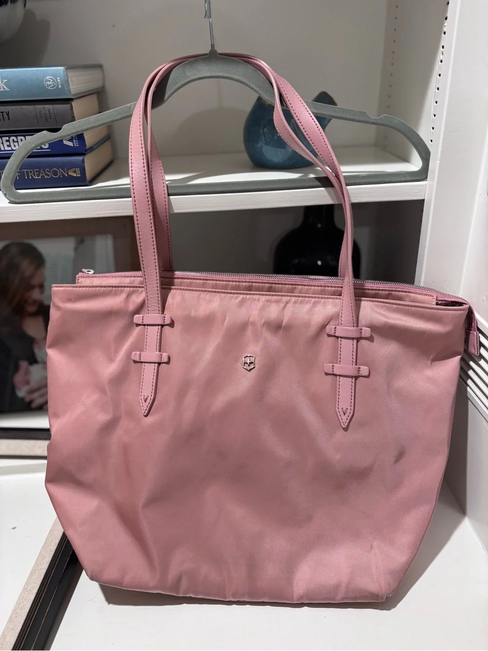 Victorinox Dusty Pink Tote with Dual Shoulder Straps